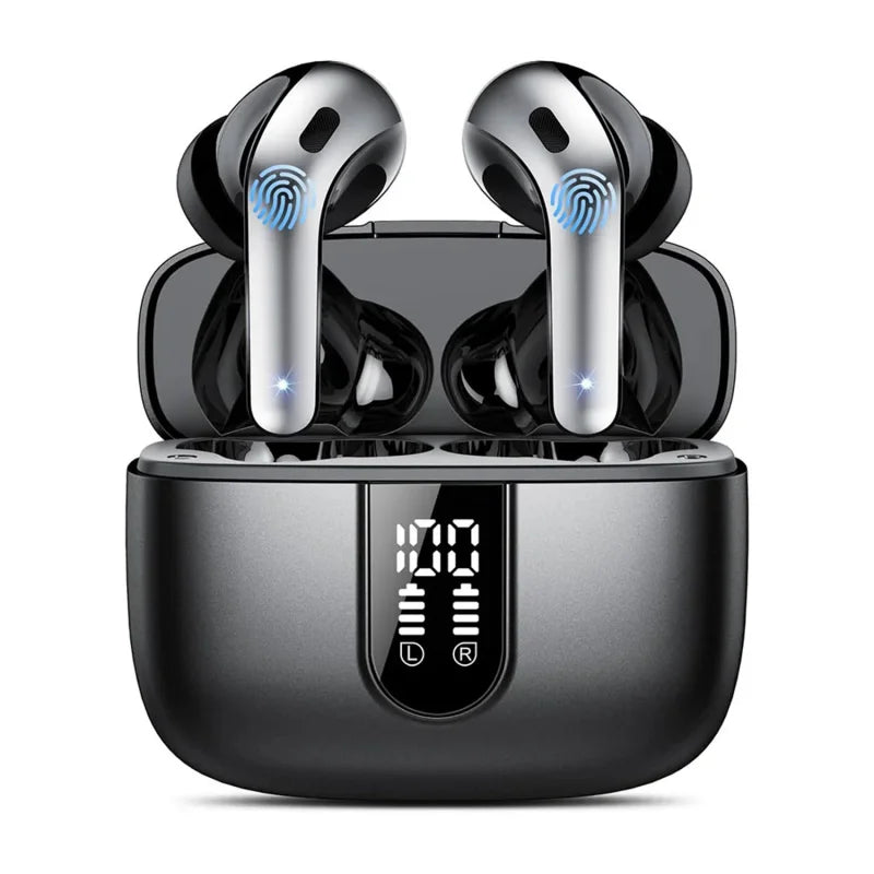 X87 Wireless Earbuds Bluetooth 5.3 HiFi LED Display 60H Wireless Earbuds Vue