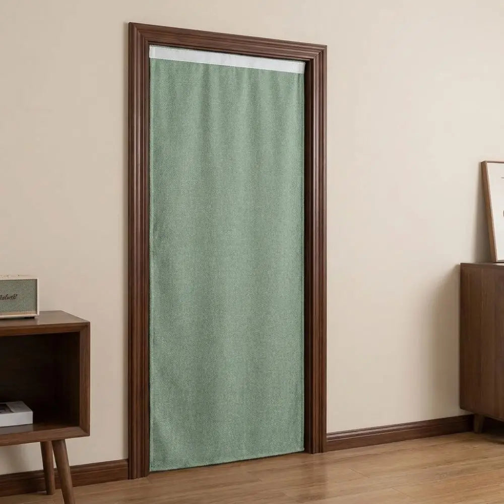 Self-Adhesive Blackout Curtains Light Blocking UV Protection Magic Tape Curtain Dust-proof Imitation Linen Texture Window Shade Vue