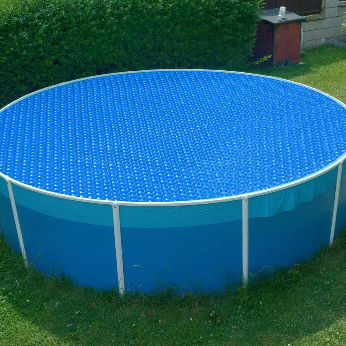 Pool Cover Round on Ground Underground Insulation Blanket Pool Solar Blanket for Swimming Patio Lawn Garden Winter Summer Spa Vue