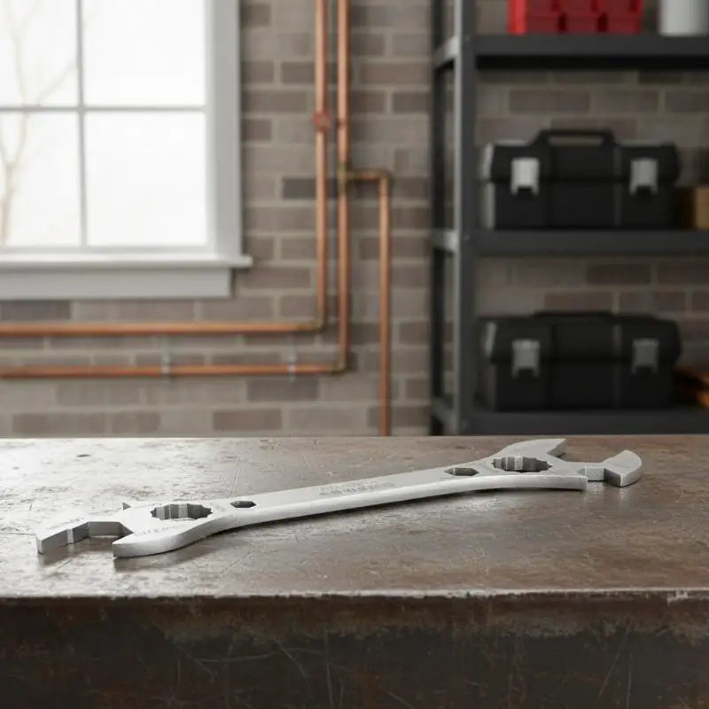 Air Conditioner Repair Wrench Multifunctional Double End Spanner Tool for Fixing and Installation Projects Vue