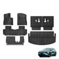 Smabee Left Drive for BYD Tang L/Atto 8/Sealion 8 2025 2026 7Seater (not fit Refrigerator Model) Car TPE Floor Mats Accessories Vue LHD 6PCS