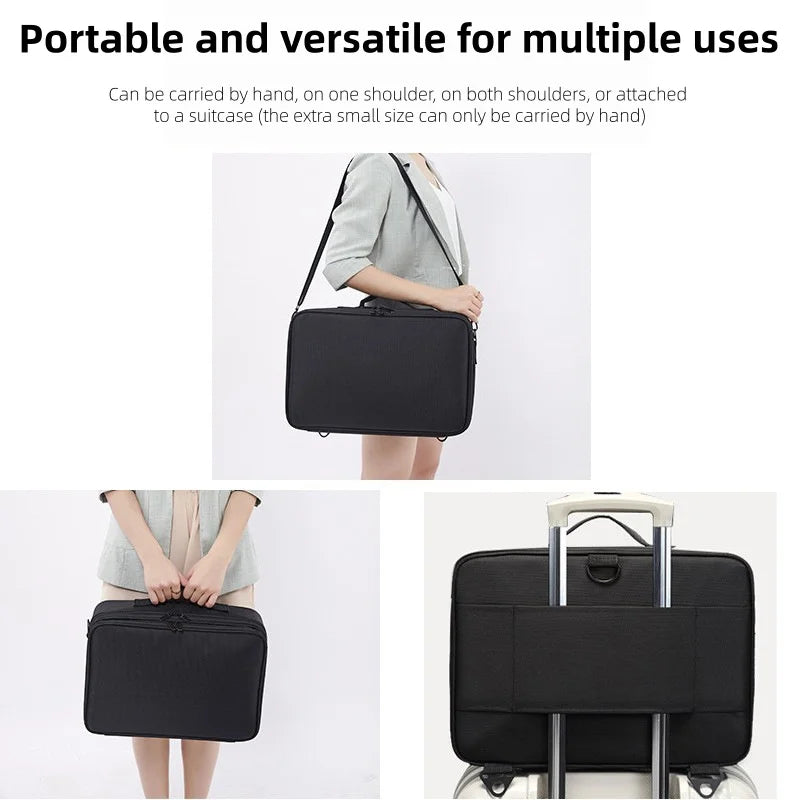 Large Capacity Cosmetic Case Waterproof Manicure Makeup Toolbox,Makeup Bag For Travel New Professional Tool Makeup Case Vue