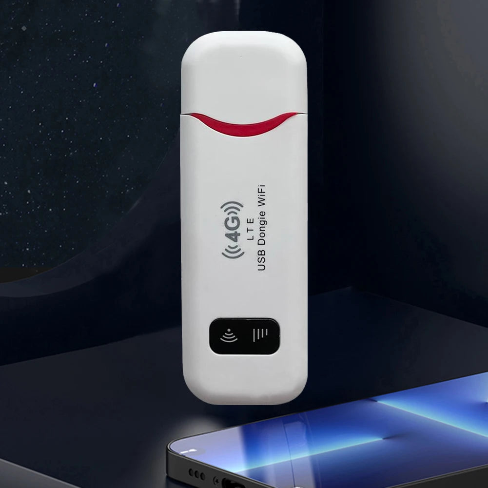 4G Modem LTE Wireless USB Dongle Mobile Broadband 150Mbps Network Modem SIM Card WiFi Router Hotspot Pocket WIFI Router for Home Vue