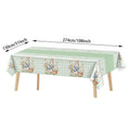 274x130cm Easter Tablecloths disposable Rectangular Waterproof Table Cover Rectangle Table Cover Decorations for Picnic Kitchen Vue A