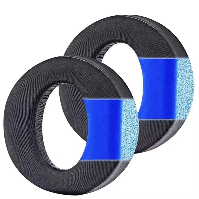 Ear Pads For PS5 PULSE 3D Headset Replacement Earpads Cushions Cover Black PS5PULSE 3D Headphones Repair Vue