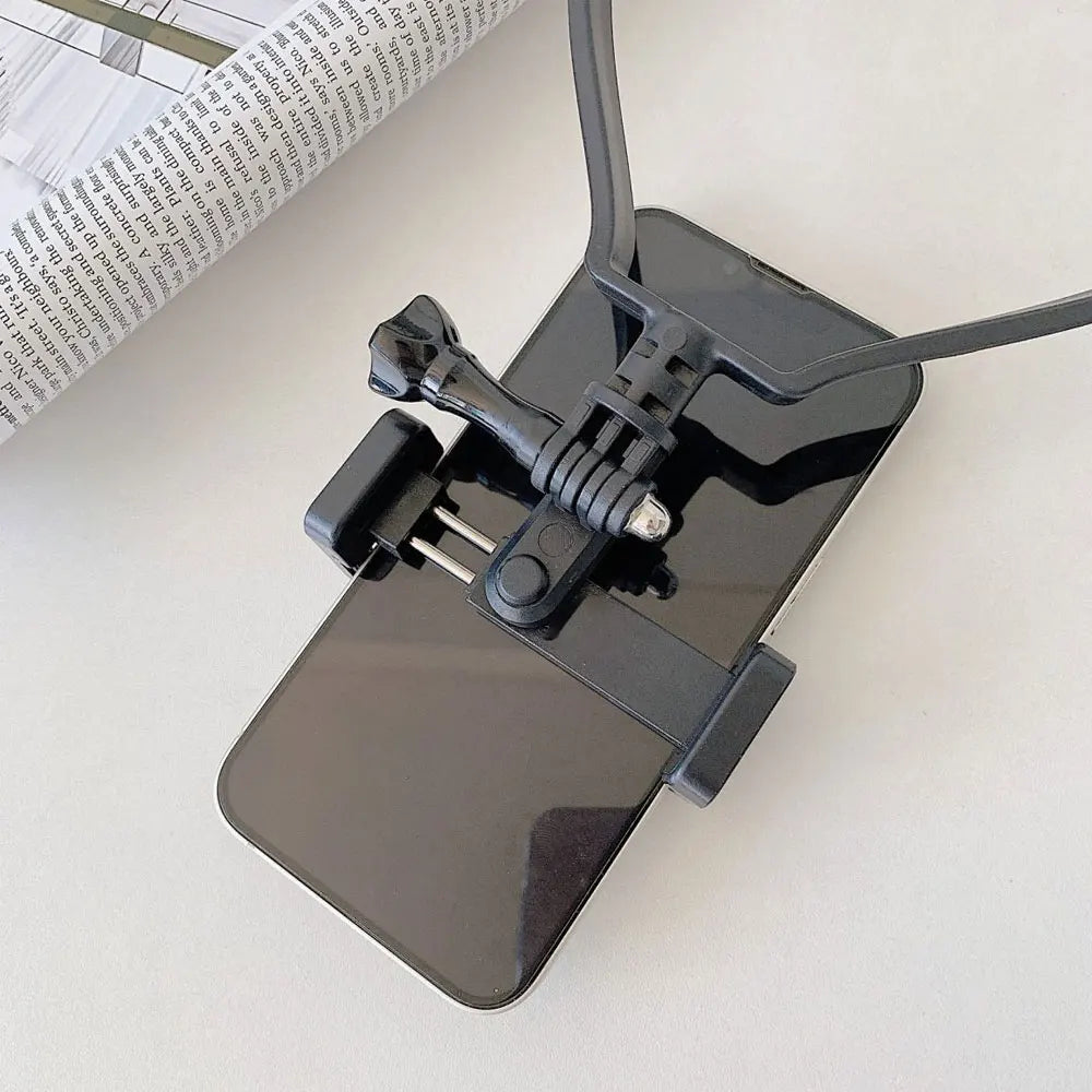 Portable Outdoor First View Bracket Neck Hanging Phone Holder Universal Action camera For Sport Camera 7.2 inches Smart Phone Vue