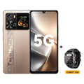 6.88-Inch Android Smartphone 5G Cubot X100, Dimensity 7025, 6nm, 2.5GHz, 16GB(8+8), 256GB, 64MP Camera, 5100mAh Battery, NFC Vue Gold Add Watch C28 256G China Mainland|8G