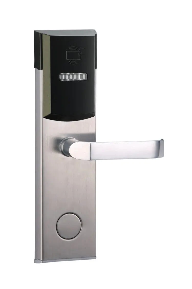 Smart IC card lock access control electric smart sensors lock hotel lock electronic locks system Vue Silver2 left inside