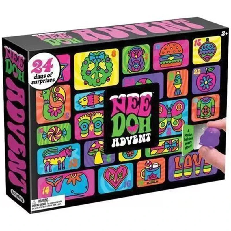 Squishy Blind Box Advent Calendar Squeeze Toy Gift Set Sensory Surprise For Kids Party Stocking Stuffer Christmas Easter Vue