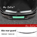 For Zeekr 7GT 2025 2026 Carbon Fiber Rear Bumper Sill Plate Anti-Scratch Trunk Door Sill Protector Cover Exterior Accessories Vue B