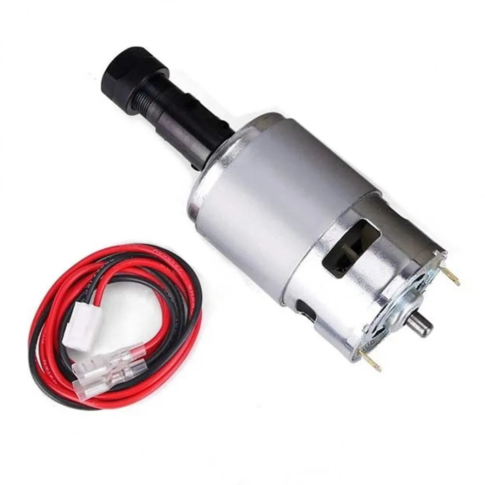 DC12V-24V High-torque 775 Motor 20000RPM 80W High-power 1.5A 775 DC Motor Set CNC3018 CNC Laser Engraving Machine Accessories Vue