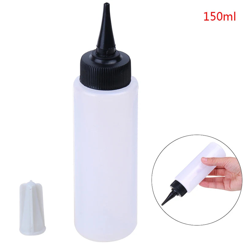 150ml Empty Hair Cleaning Bottle Professional Barber Applicator Bottle Dry Washing Pot Hair Salon Styling Tool Vue