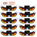 1-10PCS LED Demon Eye Sticker Glow Dark Universal Fit for Car Truck Motorcycle Hood Bumper Personalized Night Decoration Vue RRY-10PCS