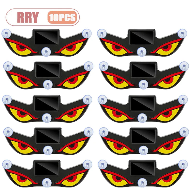 1-10PCS LED Demon Eye Sticker Glow Dark Universal Fit for Car Truck Motorcycle Hood Bumper Personalized Night Decoration Vue RRY-10PCS