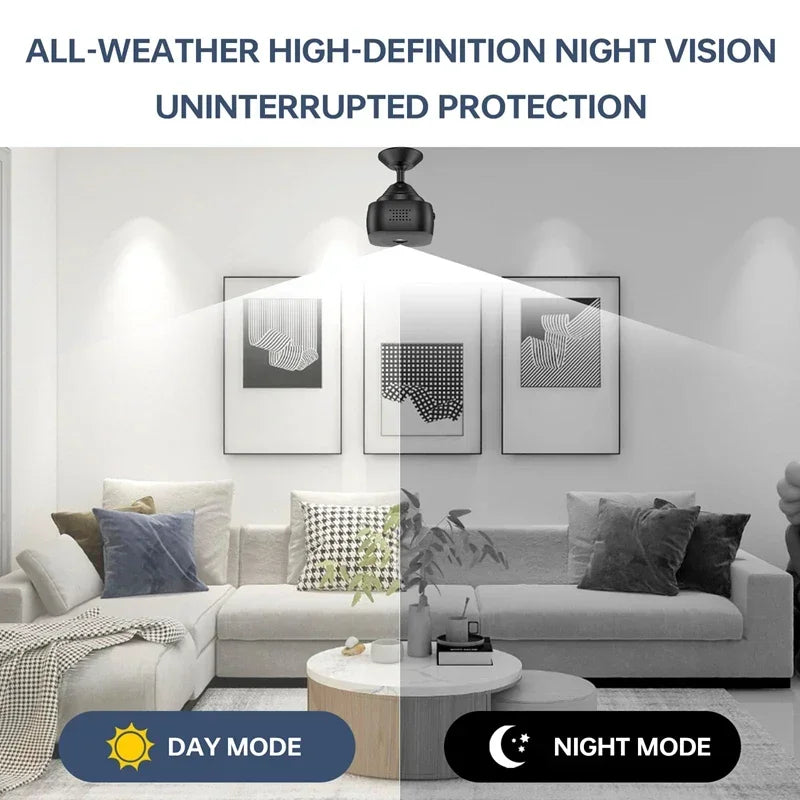 Lenovo Smart 4K HD Mini Camera Full Color Night Vision WiFi Monitor Waterproof Motion Smart Home Security Protection Monitor Vue