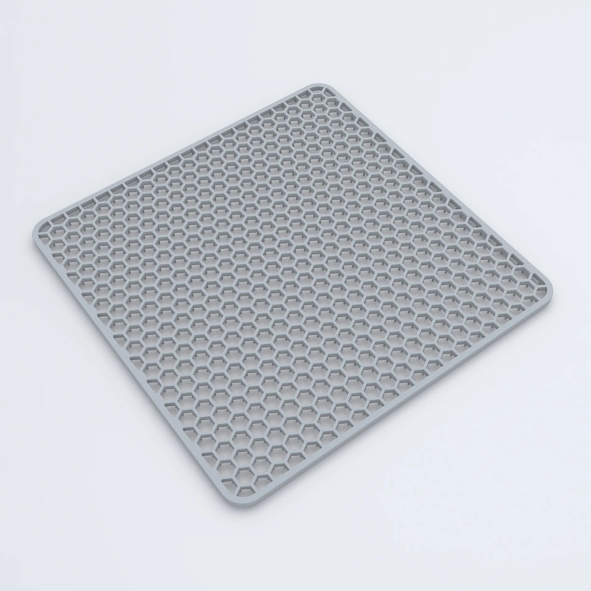 Silicone Kitchen Sink Pad Adjustable Drain Drying Pad, Sink Protector with Quick Drain & Easy Storage Vue