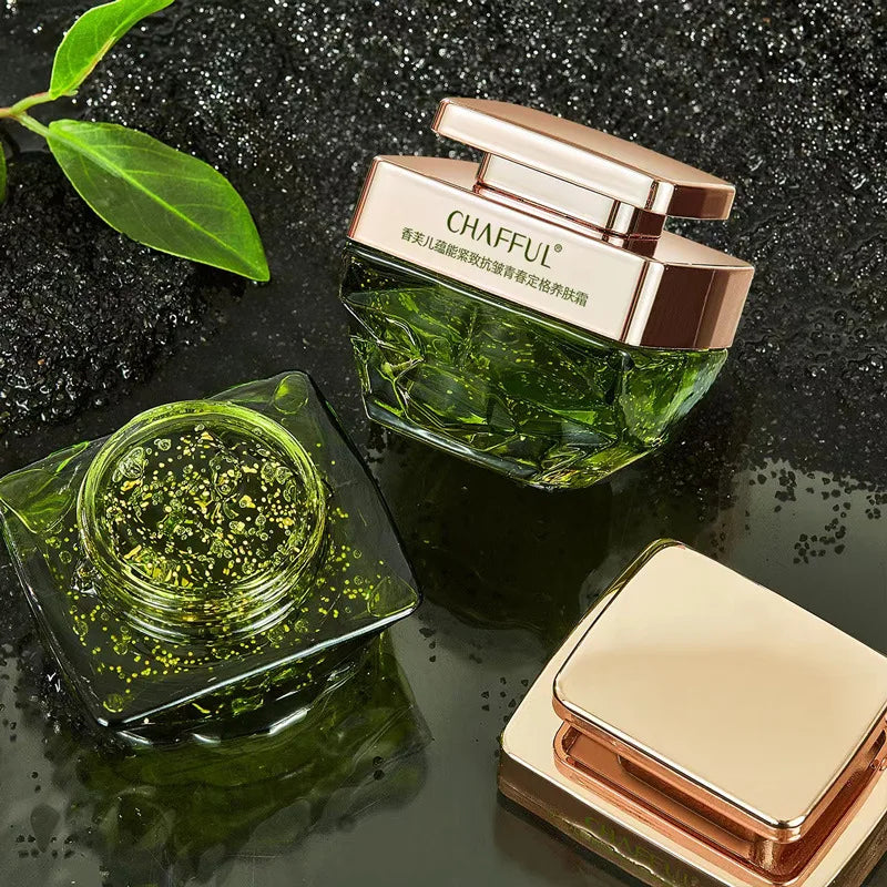 Plant Caviar Collagen Firming Revitalizing Cream Hydrating Moisturizing Repair Skin Dark Yellow Rough Skin Care Korean Face care Vue