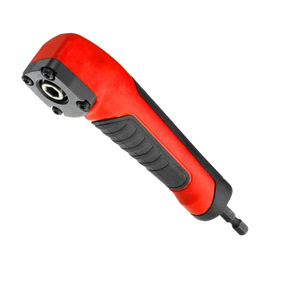 90° Right Angle Drill Adapter – 1/4" Hex Shank Extension Drill Adapter Vue Orange China Mainland