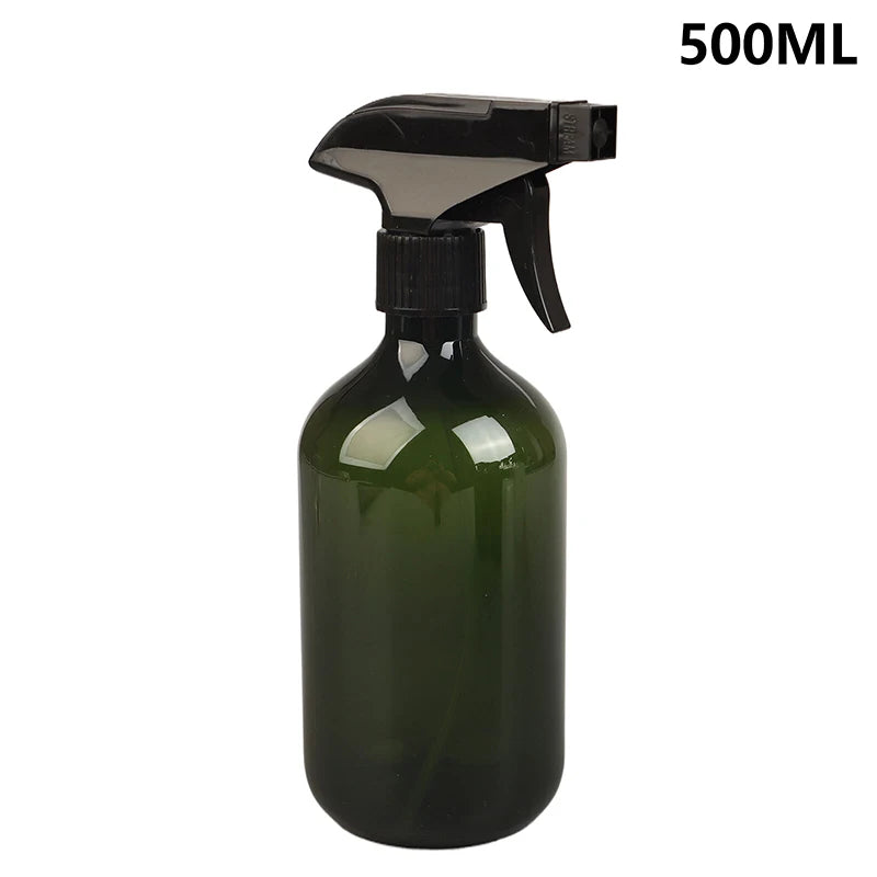 300/400/500ml Refillable Spray Bottle Multipurpose Plant Watering Sprayer Garden Flower Herb Mist Bottle for Cleaning Hair Care Vue 500ml Green