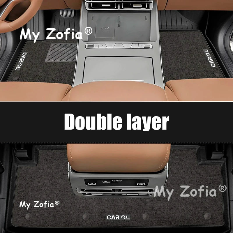 Custom Fit For BYD Han L DM EV 2025 2026 Car Interior Car Floor Mat Waterproof TPE Car Mat Waterproof Foot Liner Accessories Vue B EV