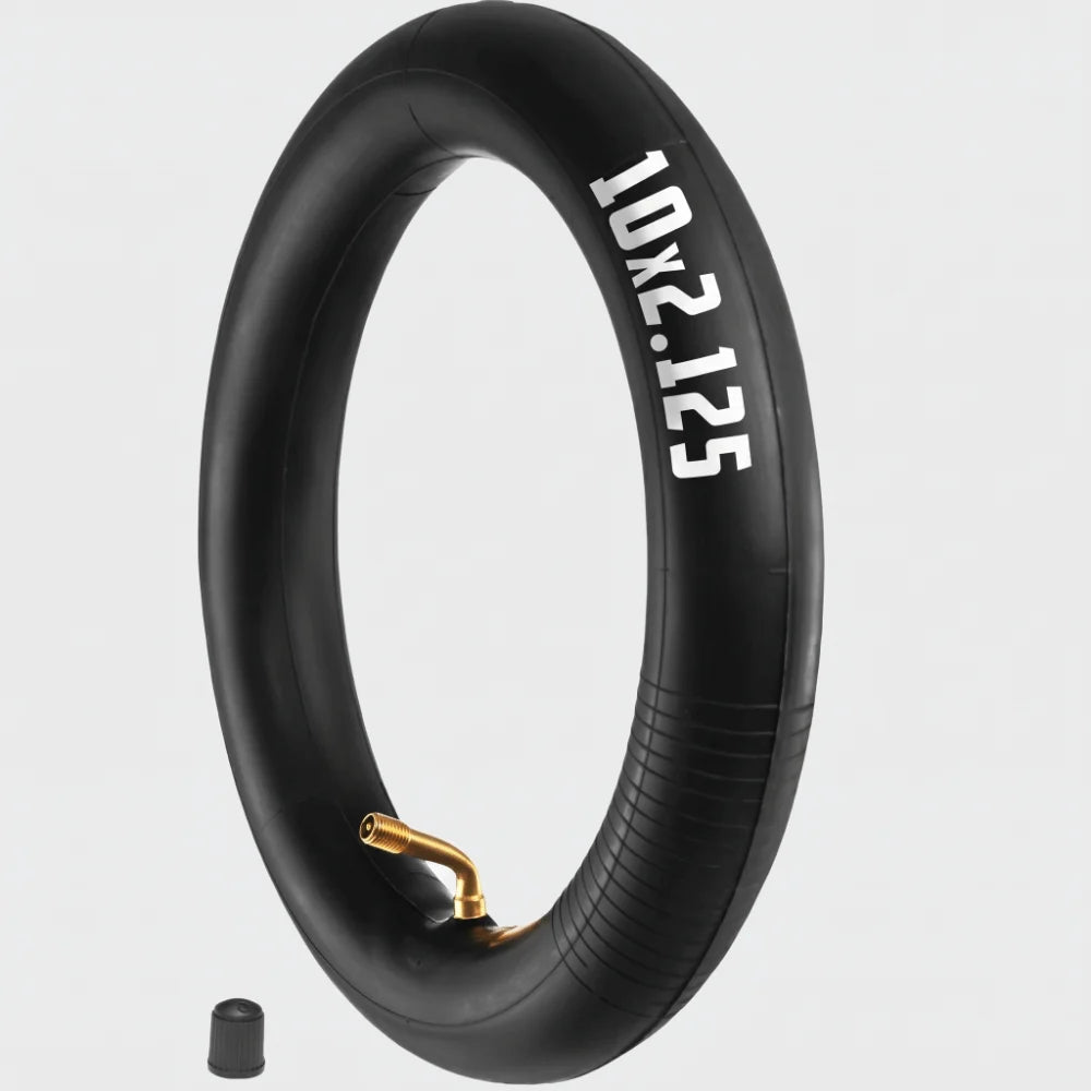 Bent Valve 12 Inch Inner Tube 12x2.125 Upgraded New Butyl Inner Tube Thick Black 12 1/2x2 1/4 Inner Tyre Folding Bike Vue
