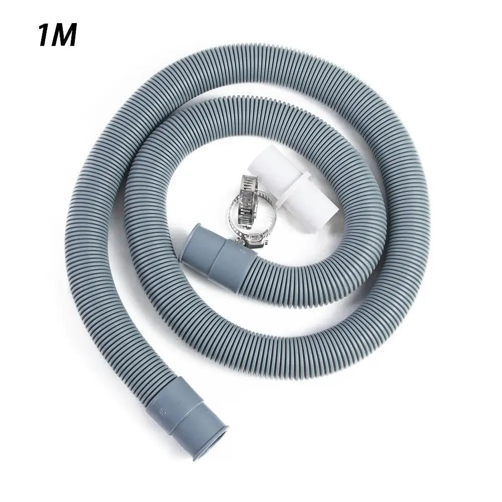 Telescopic 1/2/3M Deodorant Bathroom accessory Washing Machine Plumbing Hoses Extension Pipe Sink Drain Hose Vue 1M