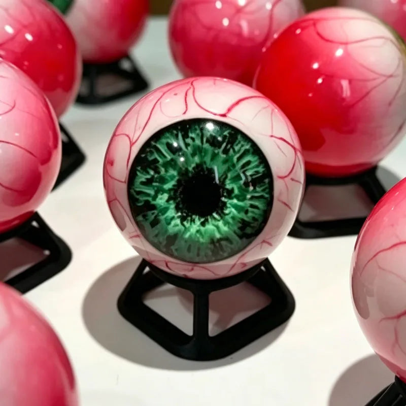 Monster Eye Resin Horror Sculpture Realistic Demonic Ornament For Halloween Party Centerpiece Table Decor For Teens And Adults Vue