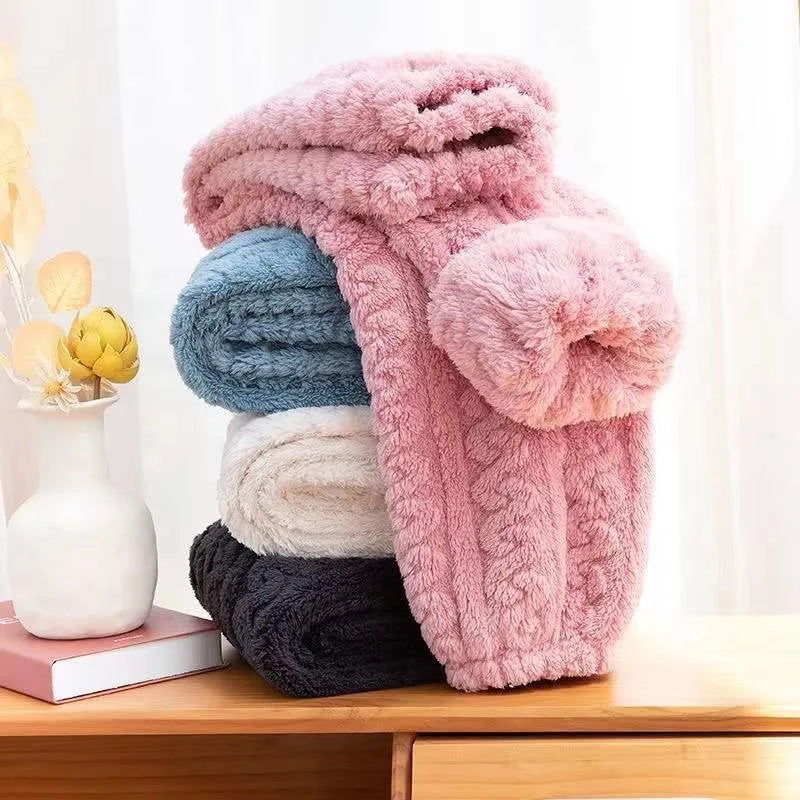 Women Coral Fleece Pants Thickened Warm Cable Knit Lounge Bottoms Relaxed Fit Sleep Pajama Pants for Home Winter Wear Vue