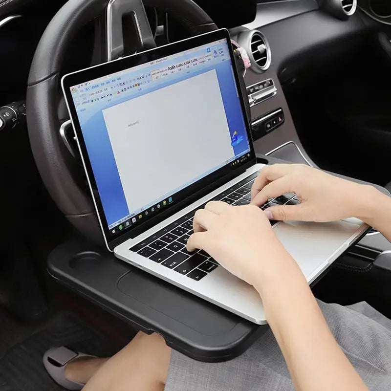 Car Steering Wheel Desk Tray – Laptop, Dining & Work Table Car Steering Wheel Desk Vue