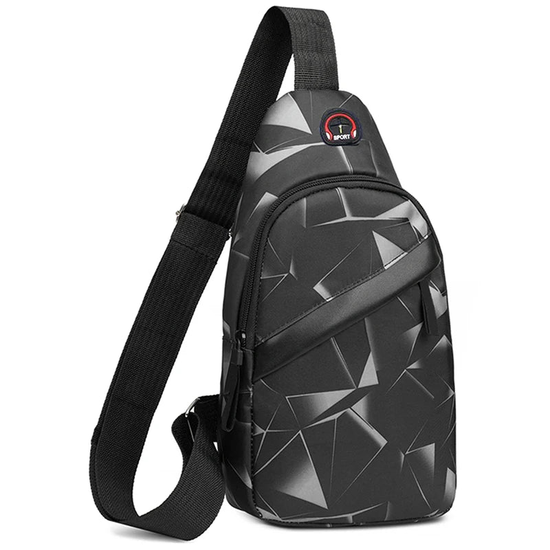 Korean Chest Bag Men's Fashion Camouflage Satchel Shoulder Crossbody