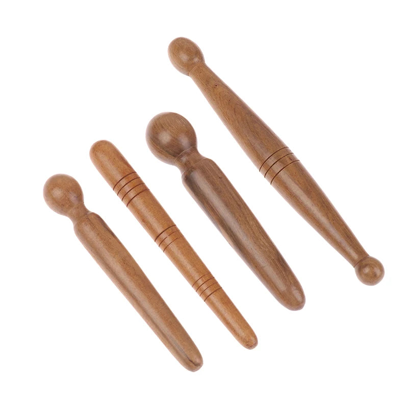 1 Pcs Feet Massager Foot Tool Acupressure Tools Acupuncture Pen Stick Point Wooden Massage Stick Body Massage Tools Vue