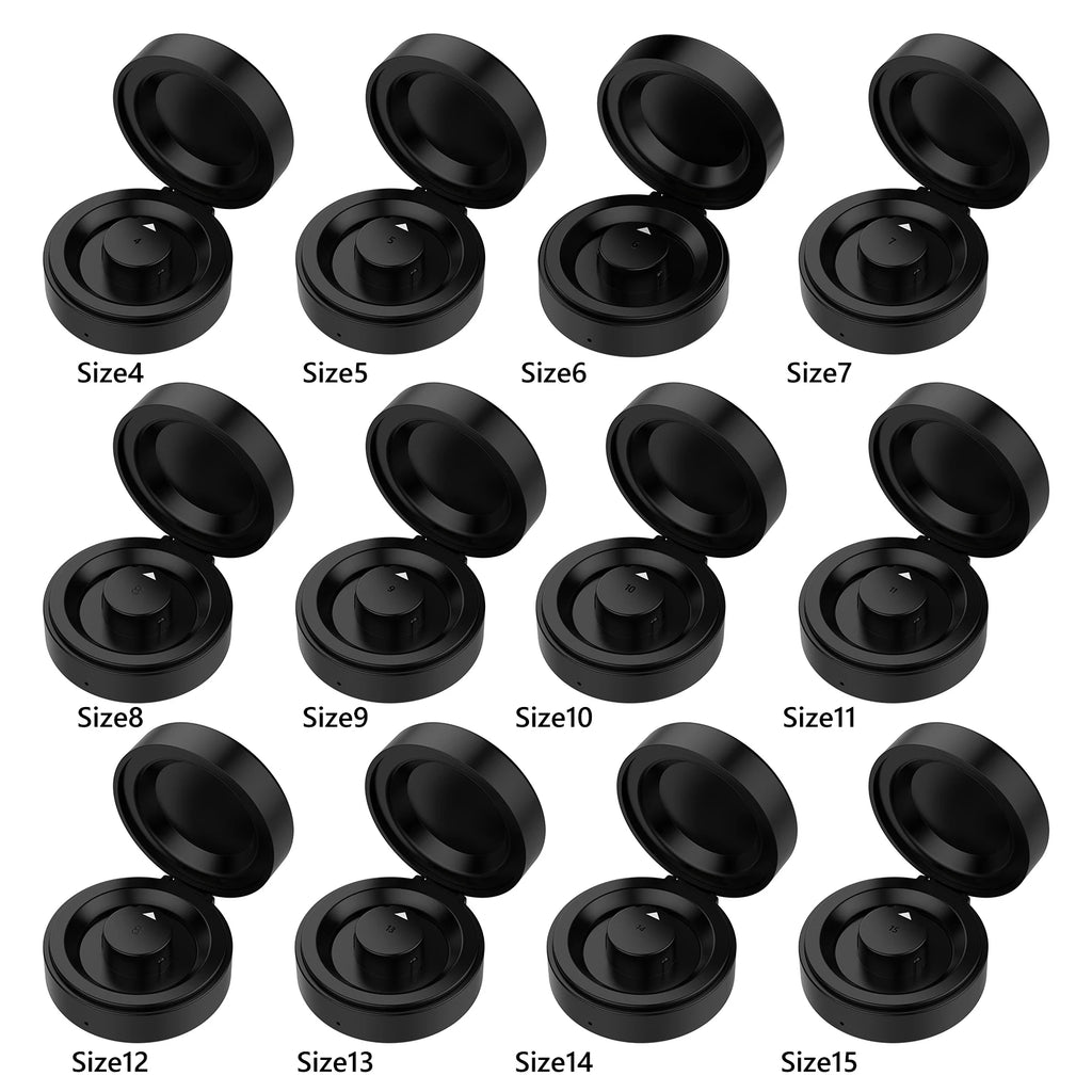 Compatible for Oura Ring Gen 4 Charging Case, Portable Wireless Charger Dock with Built-in Battery & Safe Protection + USB-C Vue