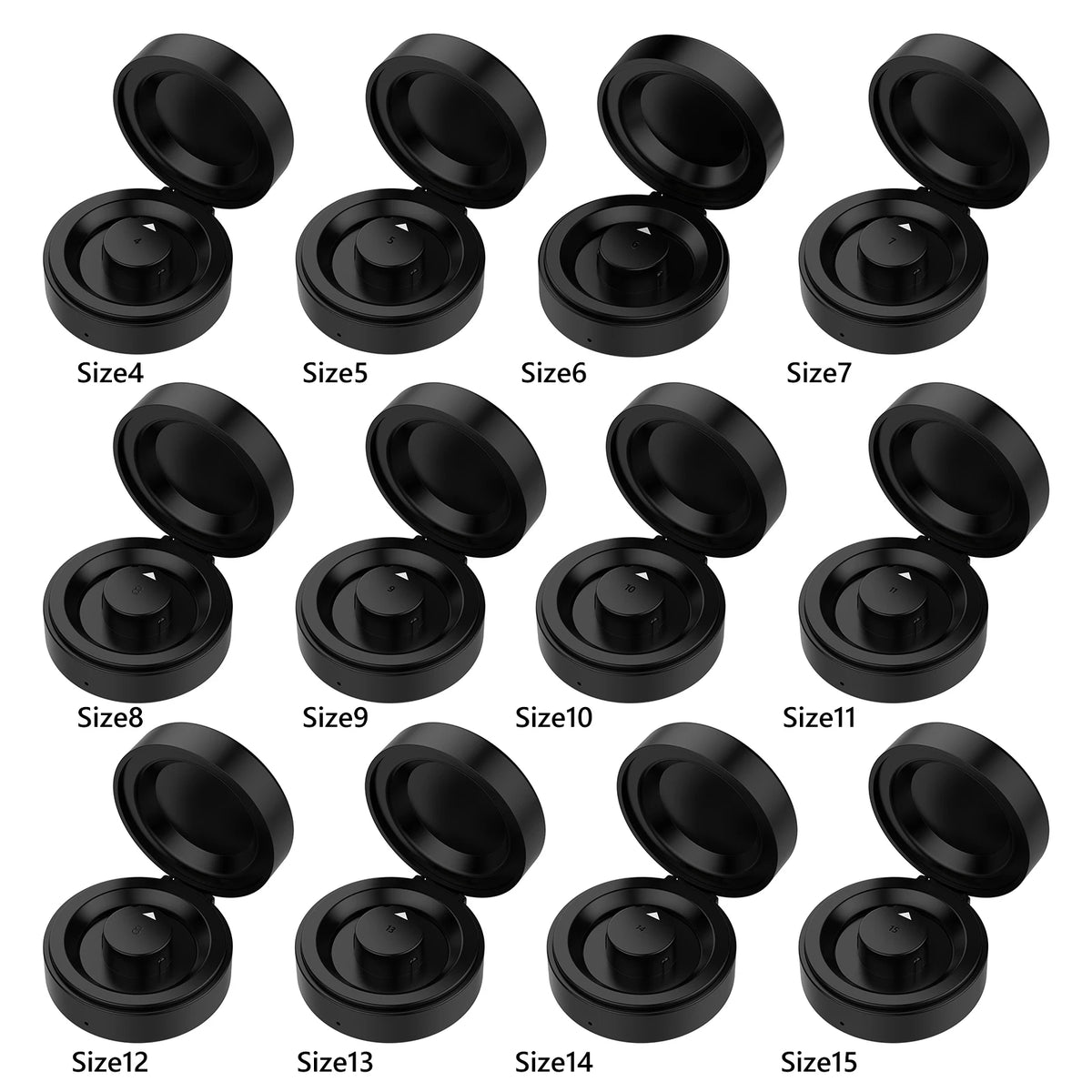 Compatible for Oura Ring Gen 4 Charging Case, Portable Wireless Charger Dock with Built-in Battery & Safe Protection + USB-C Vue