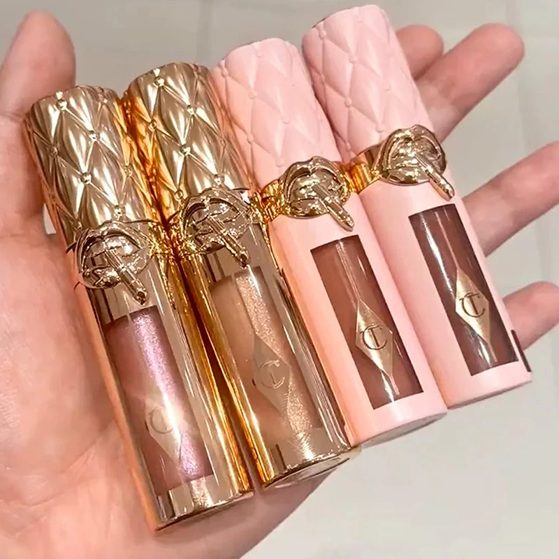 Hot CT Double Color Powder Blushe Waterproof Plump Lip Gloss Long Lasting Moisturizing Makeup New Concealer Oil Control Cosmetic Vue