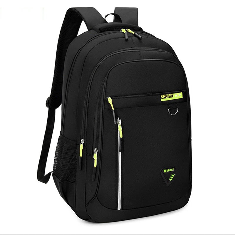 Neutral Multi-layered Backpack Men Women Various Pockets Suitable