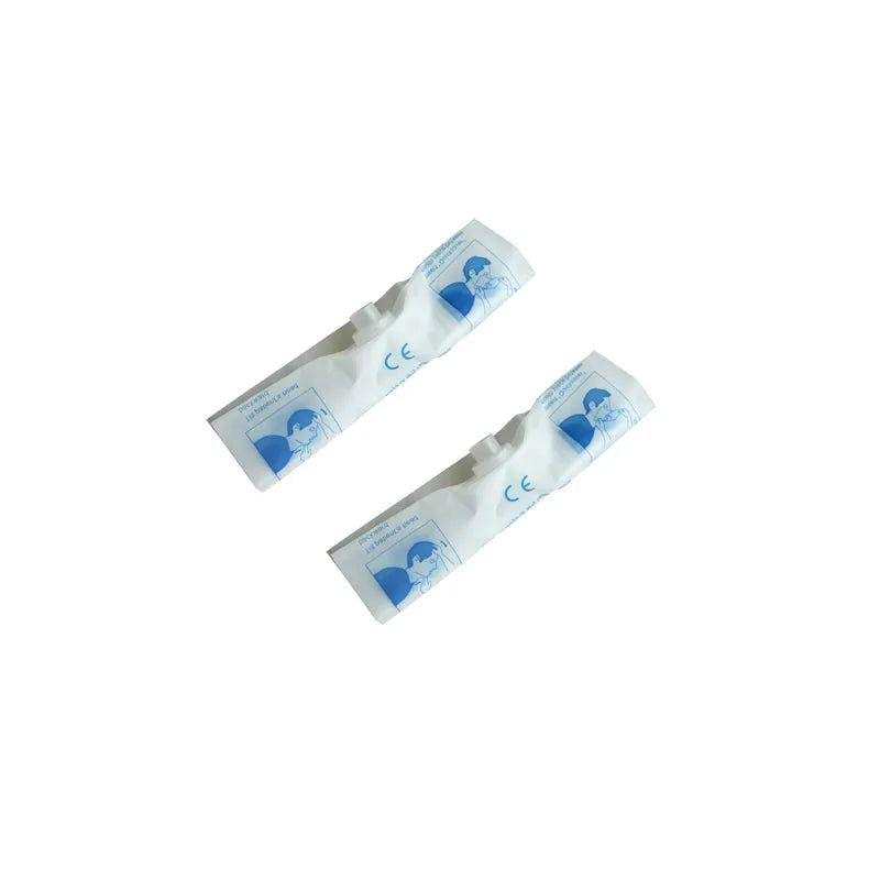 2/5/10Pcs Portable Disposable CPR Mask One-Way Valves Quick Save For Travel Outdoor Camp First Aid Emergency Kits Accessories Vue 2pcs