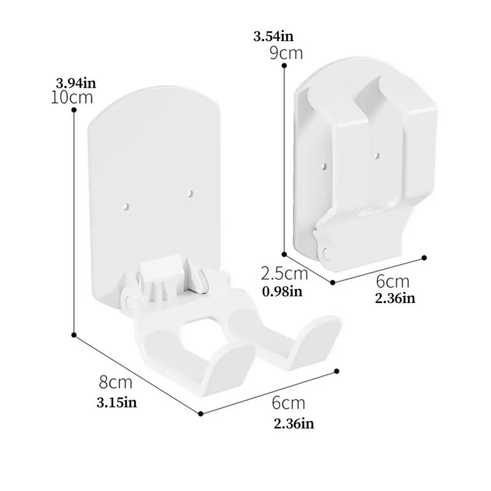 Folding Wall Hooks No-Drill Wall Mount Hanger Easy to Install Folding Hook for Kitchen Bathroom Towel Hanger Home accessories Vue B