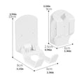 Folding Wall Hooks No-Drill Wall Mount Hanger Easy to Install Folding Hook for Kitchen Bathroom Towel Hanger Home accessories Vue B