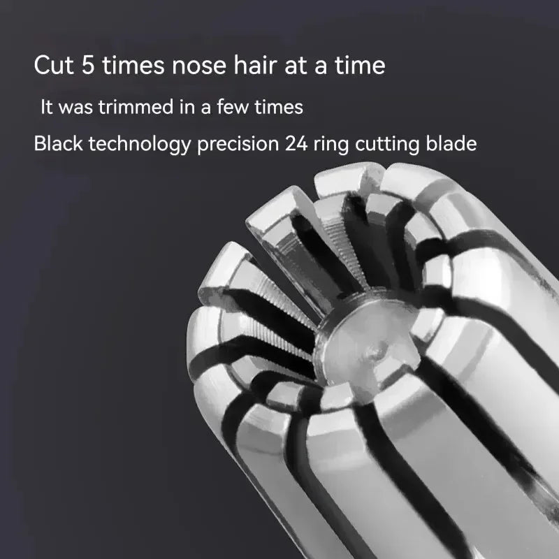Cleaning Without Portable Nose Hair Washable Ear Hair Trimmer Painless Low NoiseRusting Trimming Men'S Portable Electric Shaver Vue