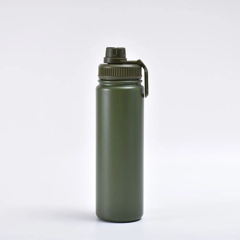 22 Oz Capacity Vacuum Insulated Water Bottle Wall Vacuum Insulated Keep Hot Or Cold Leakproof Water Bottle Portable Cup Vue