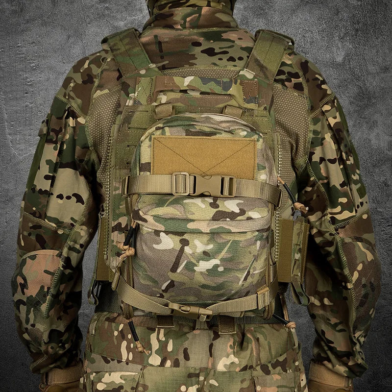 Outdoor tactical military fan water bag lightweight vest water belt backpack MOLLE accessory water bag backpack Vue