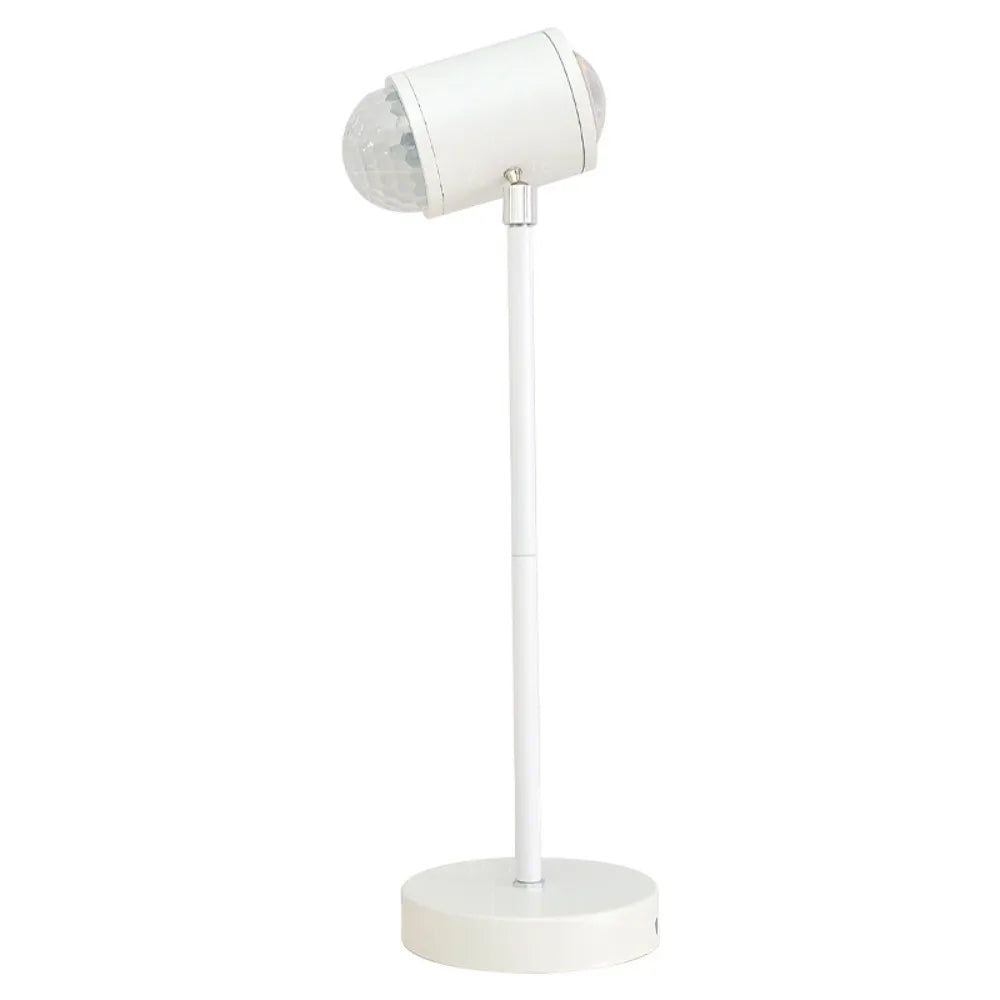 16 Colors Water Ripple Lamp 360° Rotation Corrugated Light Dual-Head Design Internet Famous 36v Sunset Lamp Living Room Vue White