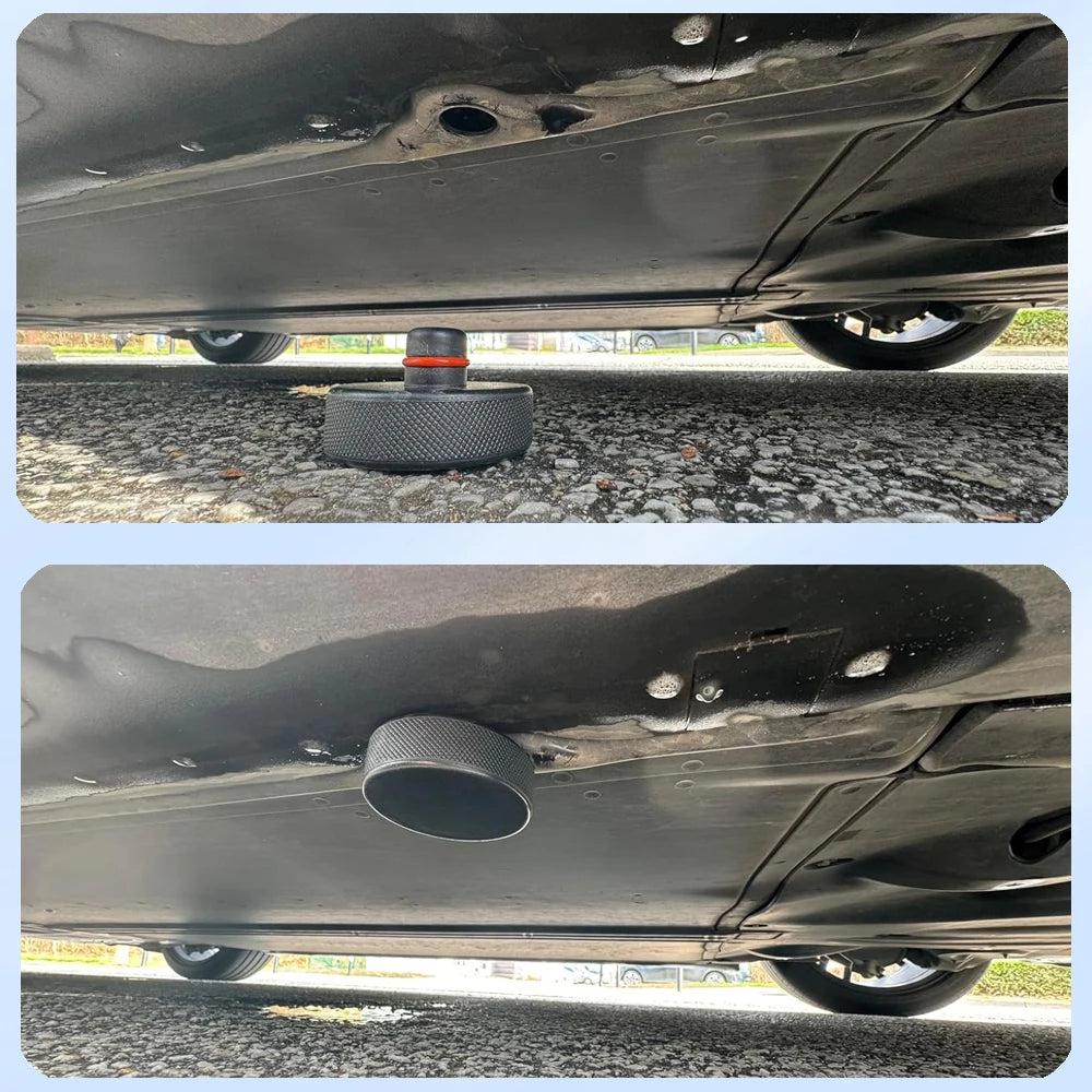 4pcs Lifting Jack Pads for Tesla Model 3 Y S X Juniper Accessories Rubber Puck Chassis Lift Stand Adapter Battery Protective Pad Vue