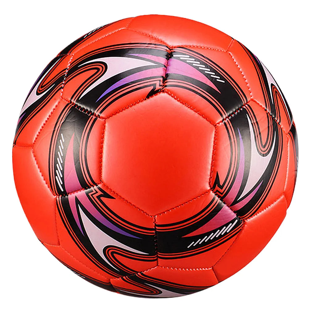 Size 5 Machine Stitched Football PU Match Training Football Waterproof Professional Soccer Ball for Outdoor Sports Vue Red