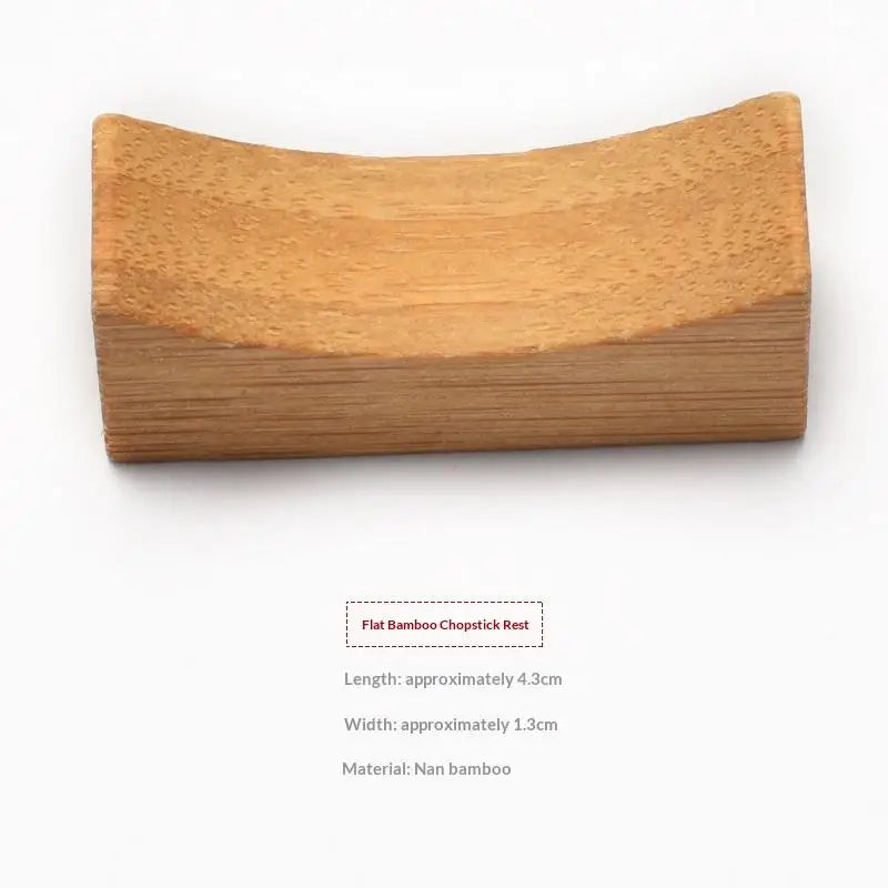 Creative Japanese Chopsticks Holder Wooden Chopstick Pillow Spoon Fork Knife Stand Table Decor Chopstick Rest Tableware Holder Vue 9
