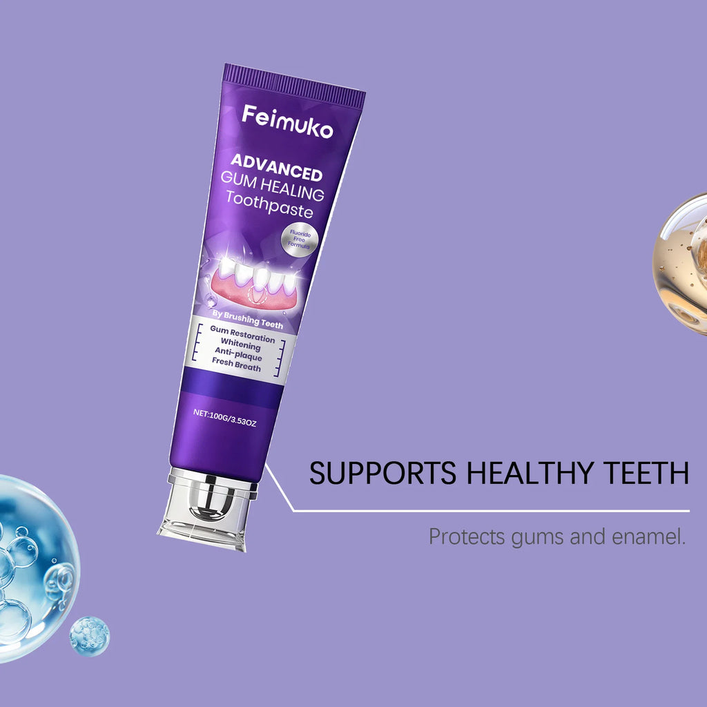 Gentle Teeth Care Toothpaste Daily Cleaning Stain Removal Brightening Long-Lasting Fresh Breath Anti-Cavity Protection Vue