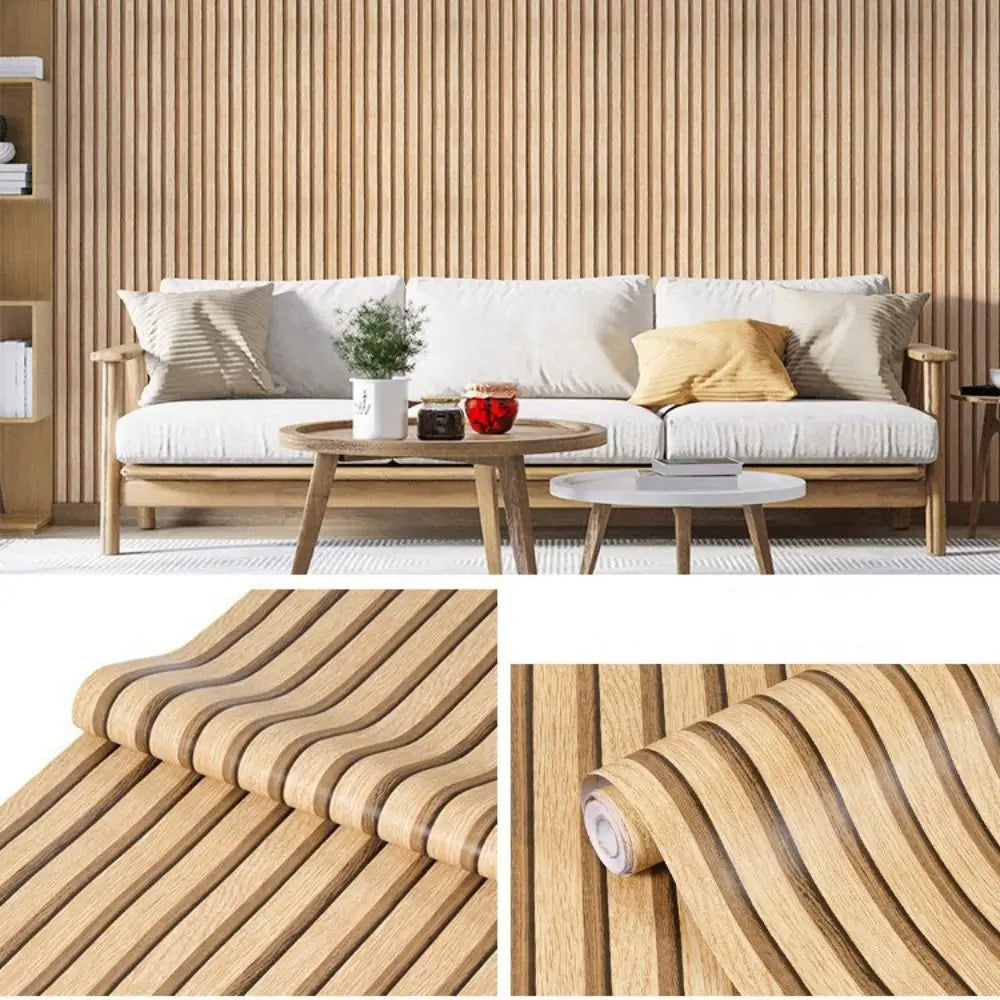 Waterproof Wall Stickers 45cm Width Moisture-proof Foam Wall Stickers 10m Length Peel and Stick PVC Wall Sticker Home Decoration Vue