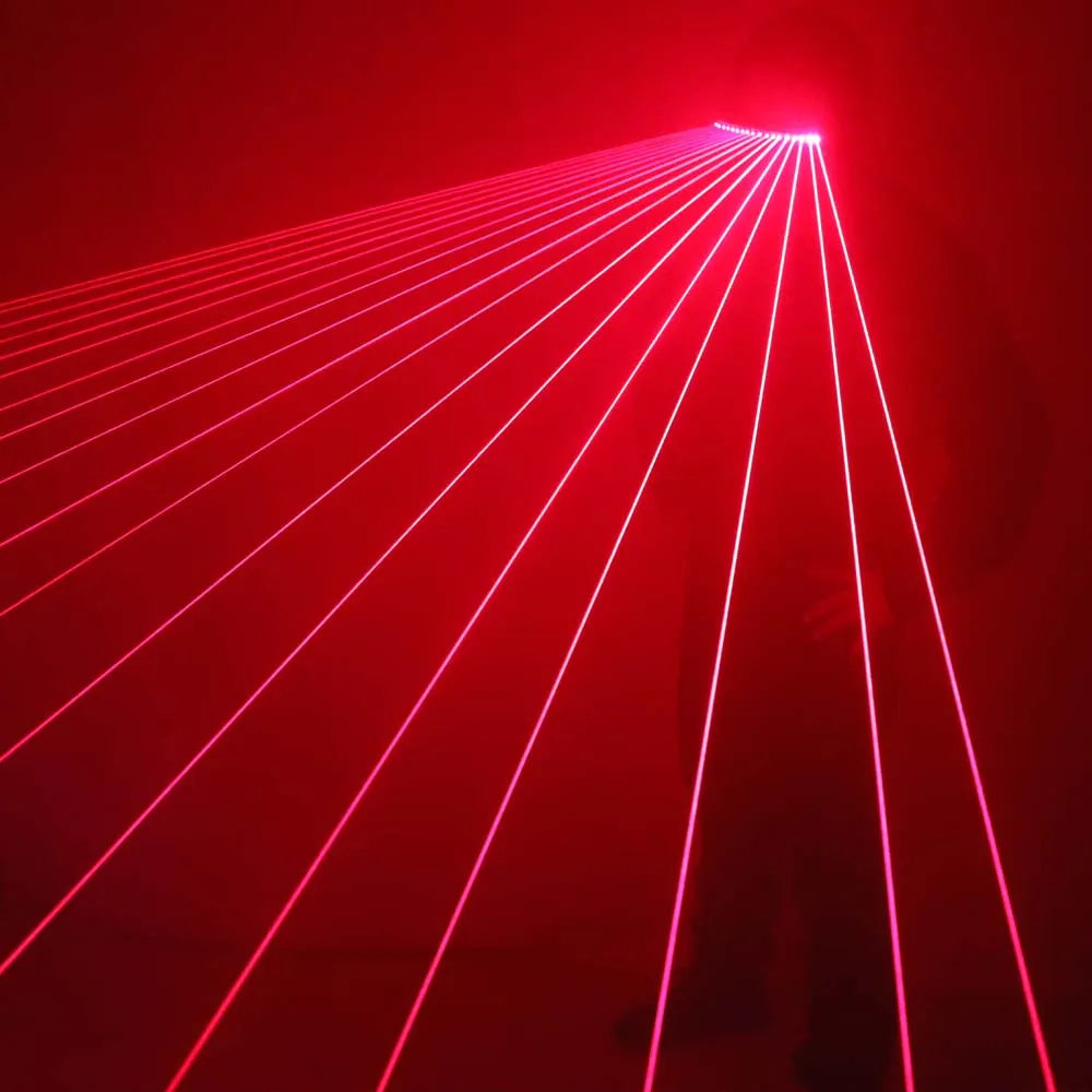 650nm Red Laser Glasses Party LED Sunglasses 18pcs Lazer Influx Of People Stage Flashing Glass Sexy Gogo Show Supplies Vue