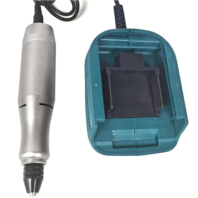 40W Mini Rechargeable Lithium Electric Grinder Forward Reverse Steples Speed AdjustDIY Electric Drill for 18V-21V Makita Battery Vue