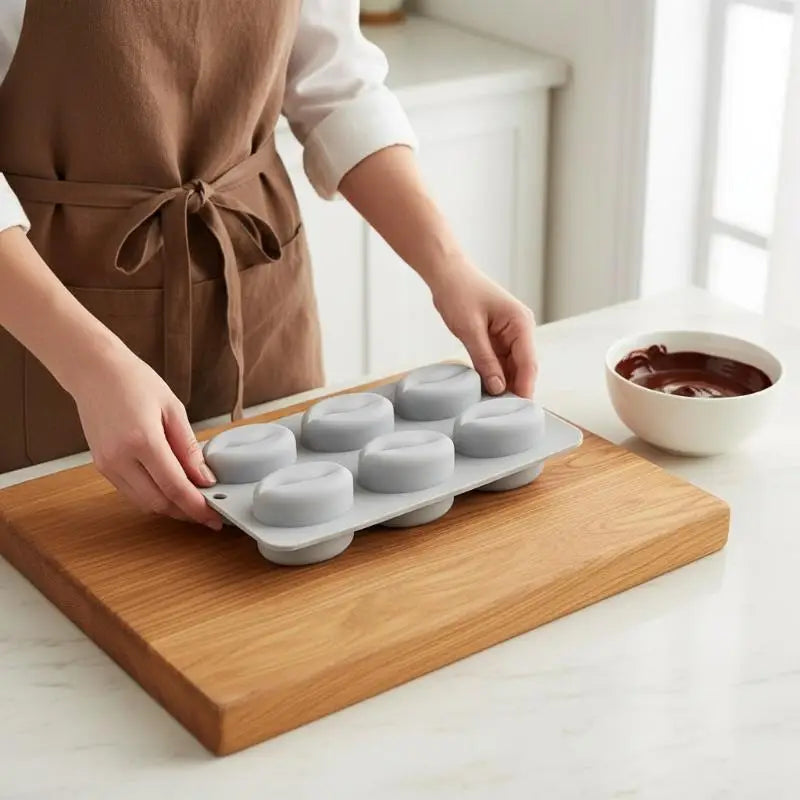 Silicone Cake Decor Moulds Ice Tray Candy Cookie Chocolate Baking Mold Vue